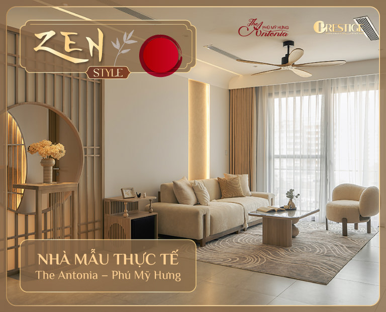 Căn hộ The Horizon 121m² – Phong cách Eclectic 2 can ho phong cach zen 2